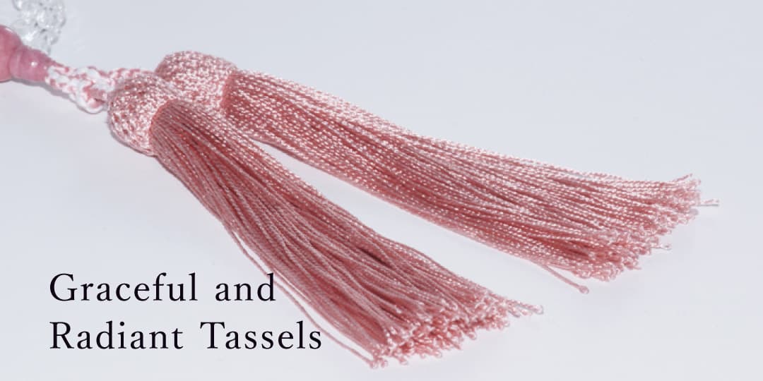 Graceful and Radiant Tassels