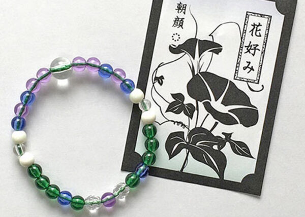 「花好み・朝顔©」創作ブレス念珠型　皆様の感想を頂きました。