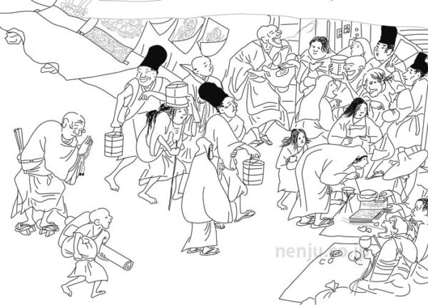 数珠の歴史（36）　『餓鬼草紙（がきぞうし）』に見える数珠　その１