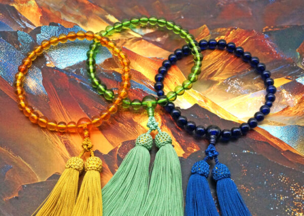 天然琥珀（染色）