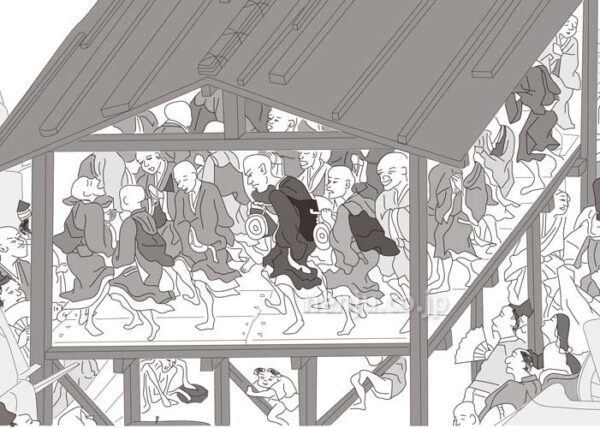 数珠の歴史（69）　時宗宗祖 一遍の数珠（5）　念仏踊り